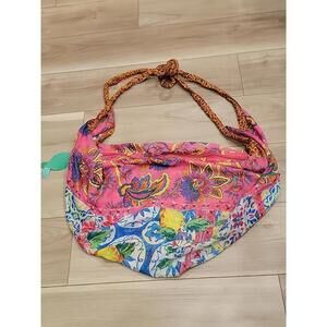 giacomo cinque per antica sartoria Delhi Boho Bag NWT #C7